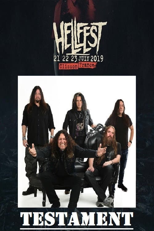 Testament au Hellfest (2019) poster