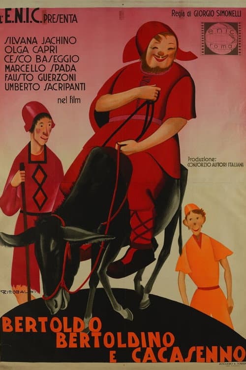 Bertoldo, Bertoldino e Cacasenno (1936) poster