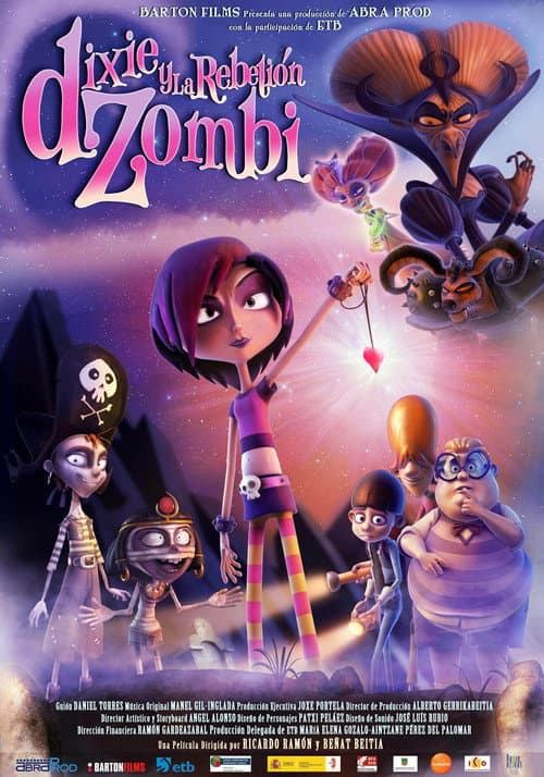 Dixie y la rebelión zombi (2014) poster