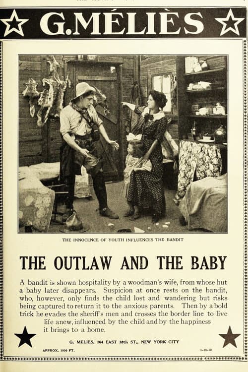The Outlaw and the Baby (1912) poster