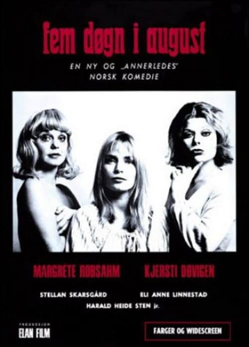 Fem døgn i august (1973) poster