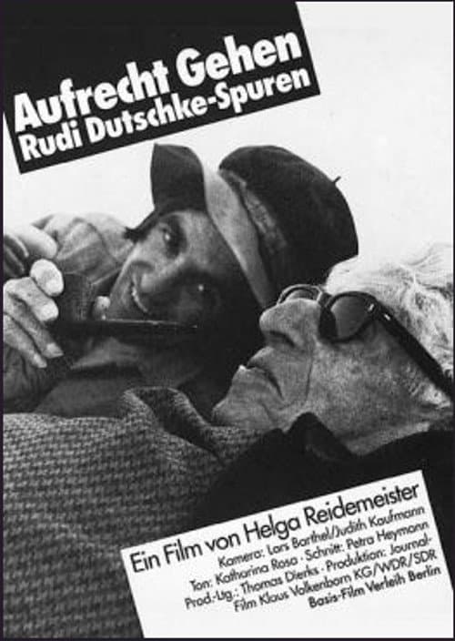 Aufrecht gehen. Rudi Dutschke - Spuren (1980) poster