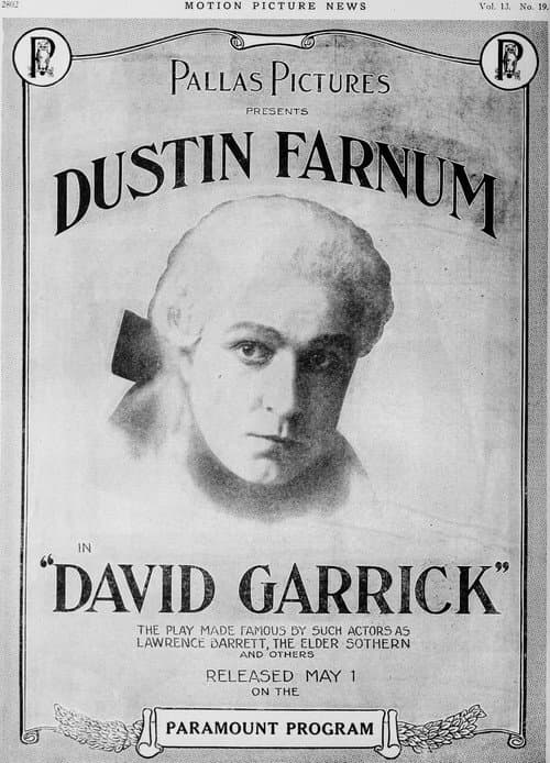 David Garrick (1916) poster