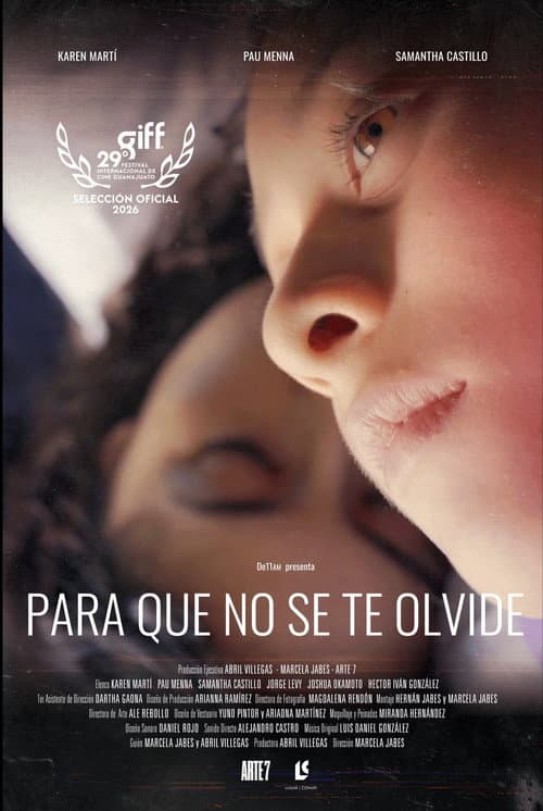 Para que no se te olvide (2026) poster