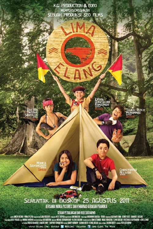 Lima Elang (2011) poster