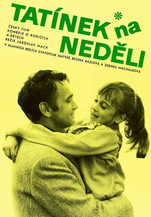 Tatínek na neděli (1971) poster