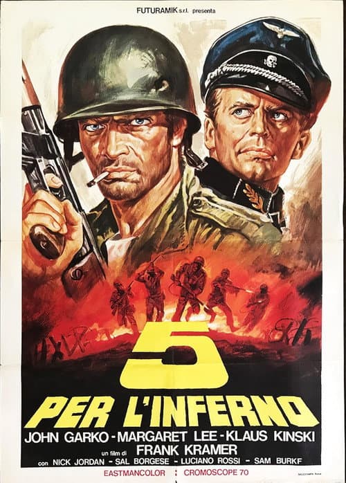 5 per l'inferno (1969) poster