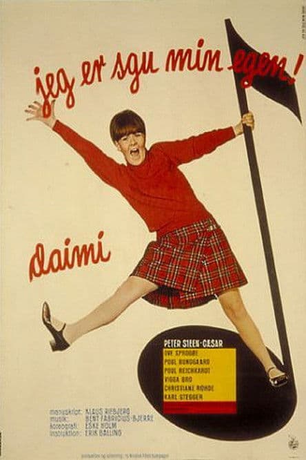 Jeg er sgu min egen (1967) poster