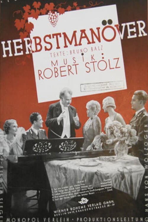 Herbstmanöver (1936) poster
