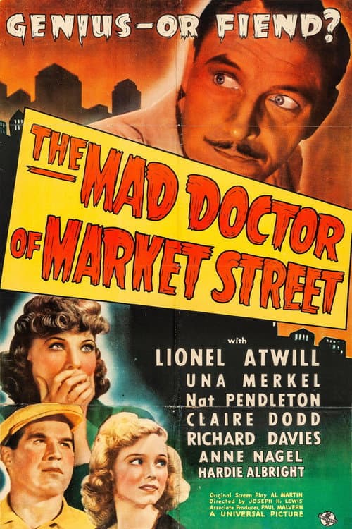 The Mad Doctor of Market Street (1942) poster