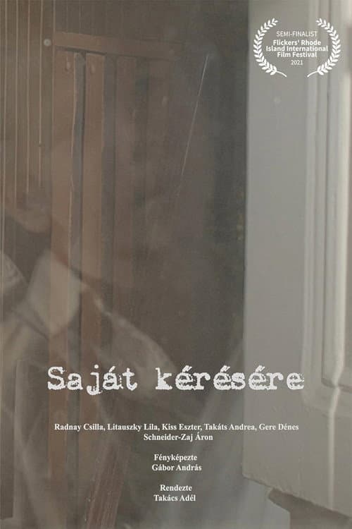 Saját kérésére (2021) poster