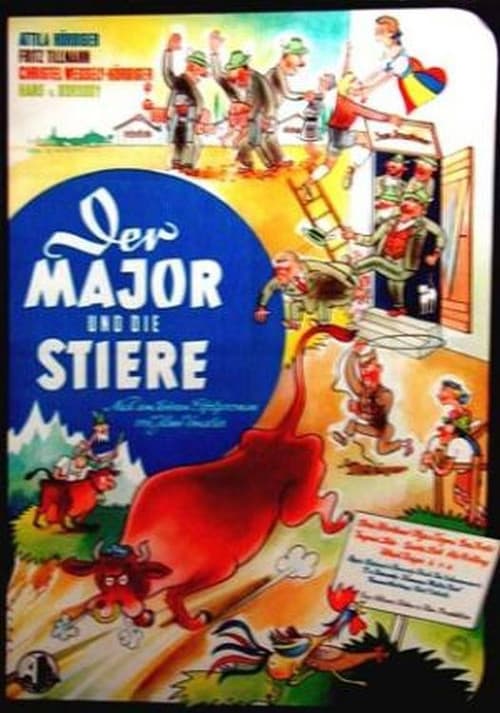 Der Major und die Stiere (1955) poster