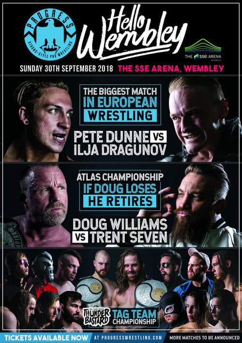 PROGRESS Chapter 76: Hello Wembley (2018) poster