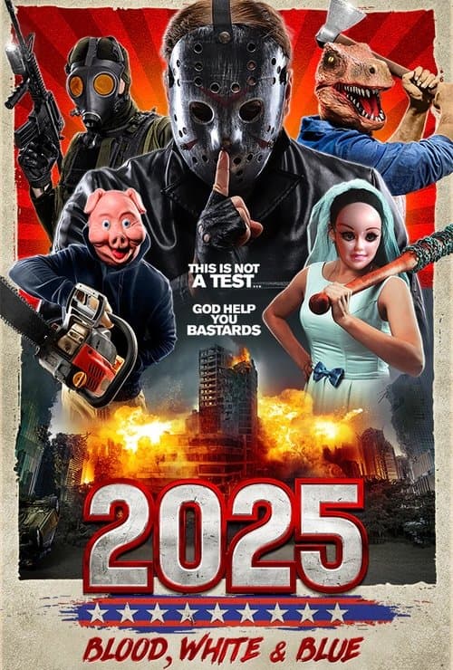 Blood, White & Blue (2022) poster