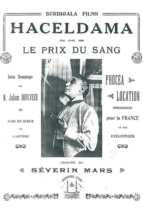 Haceldama ou Le prix du sang (1919) poster