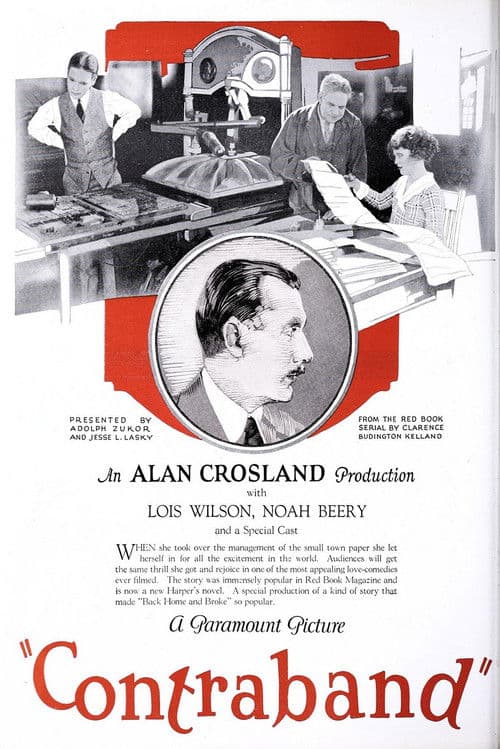 Contraband (1925) poster