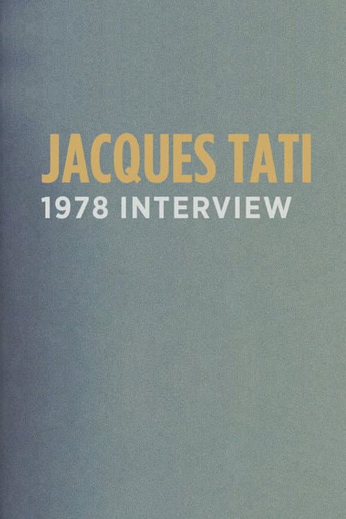 Ciné regards: Jacques Tati (1978) poster