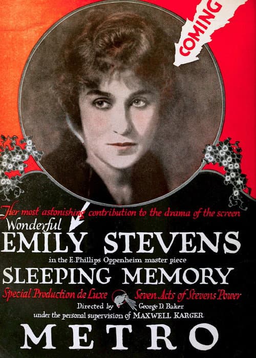 A Sleeping Memory (1917) poster