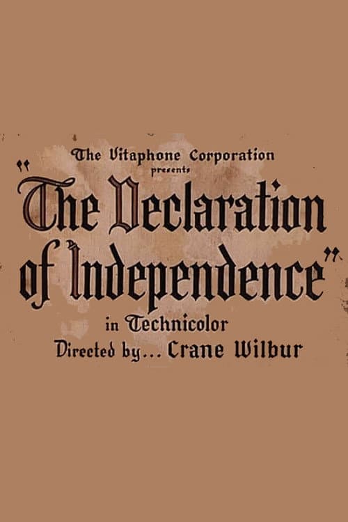 The Declaration of Independence (1938) poster