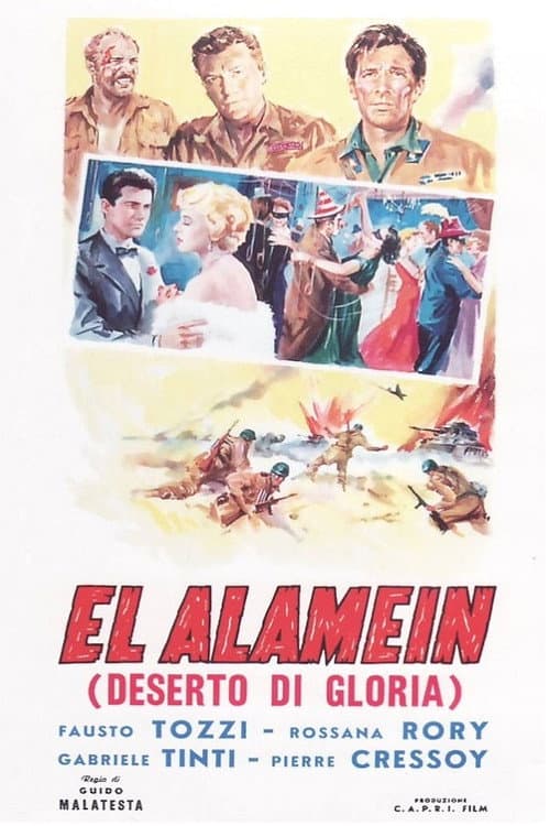 El Alamein (1957) poster