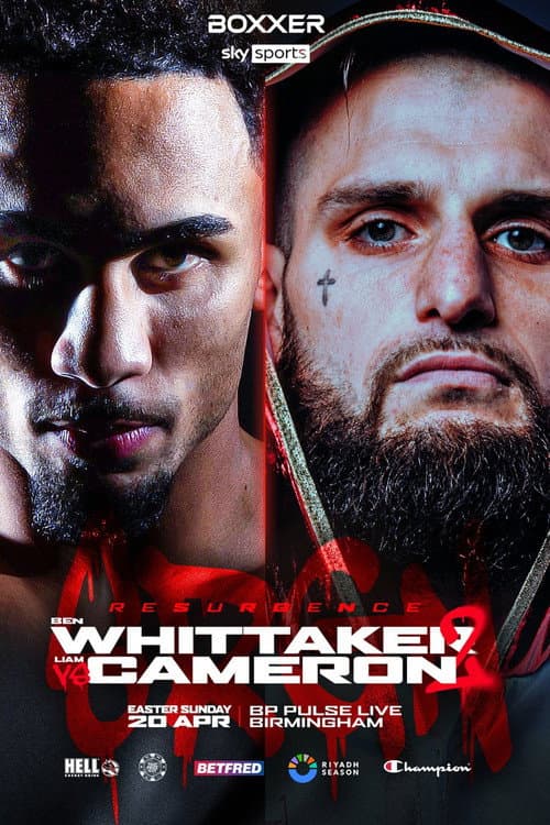 Ben Whittaker vs. Liam Cameron II (2025) poster
