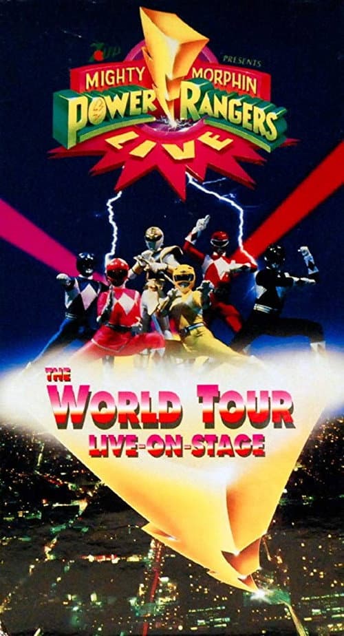 Mighty Morphin Power Rangers Live: The World Tour Live-on-Stage (1996) poster