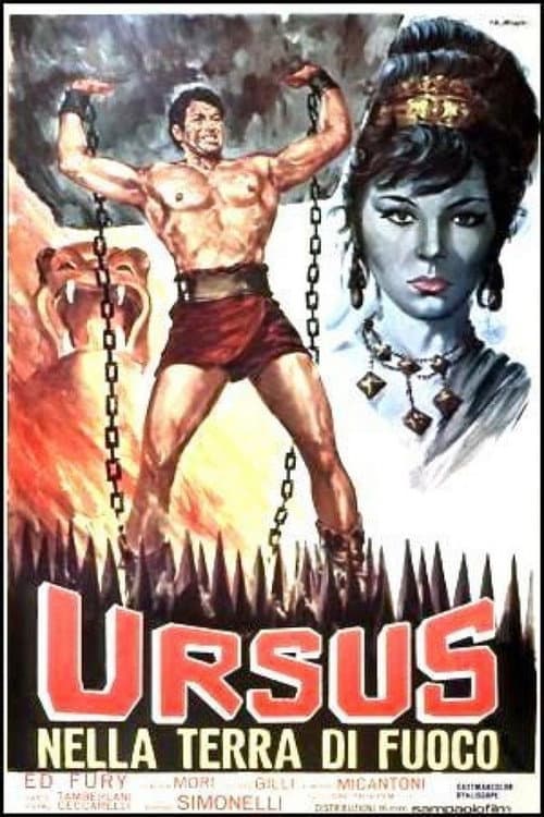 Ursus nella terra di fuoco (1963) poster
