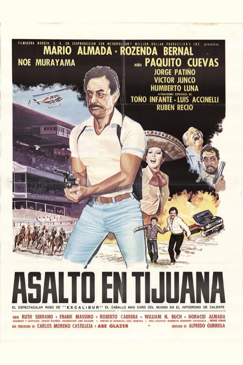 Asalto En Tijuana (1984) poster