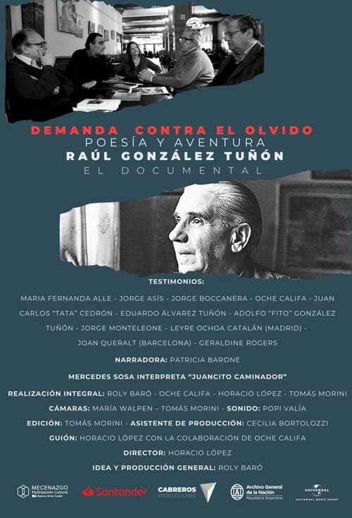 Demanda contra el olvido (2025) poster