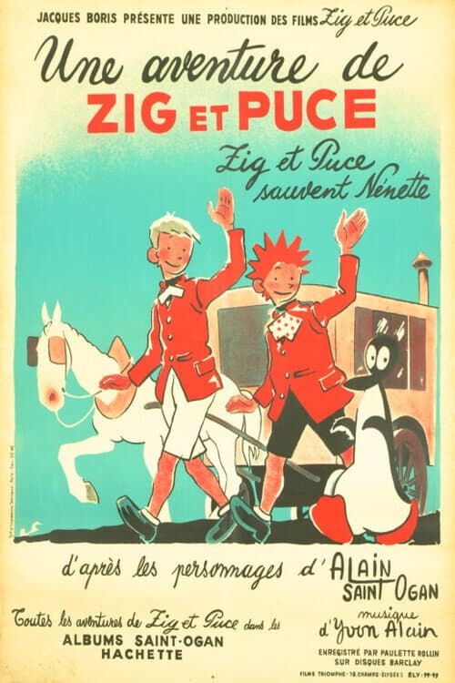 Zig et Puce sauvent Nénette (1955) poster