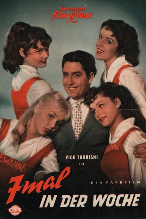 Siebenmal in der Woche (1957) poster