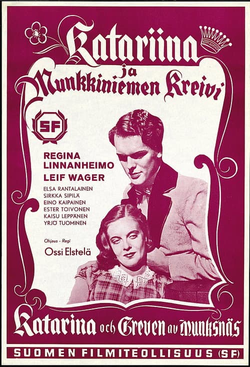 Katariina ja Munkkiniemen kreivi (1943) poster