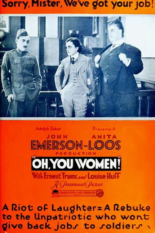Oh, You Women! (1919) poster