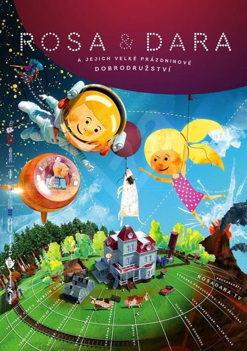 Rosa & Dara a jejich velké prázdninové dobrodružství (2015) poster