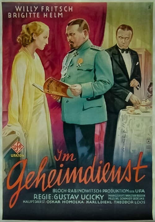 Im Geheimdienst (1931) poster