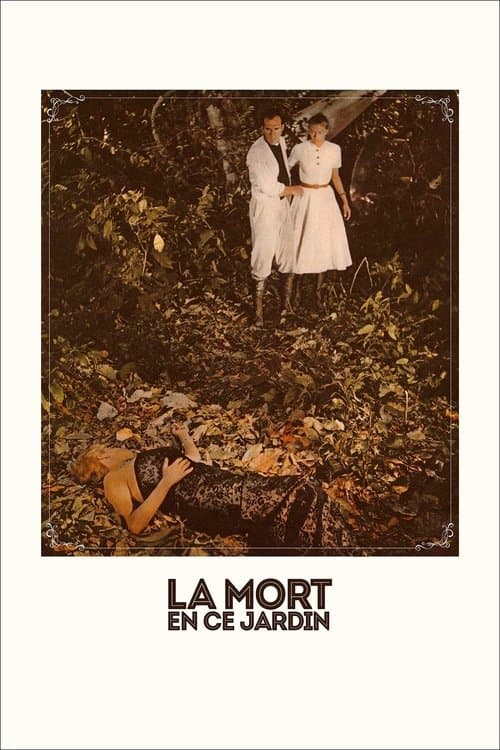 De dood loert overal (1956) poster