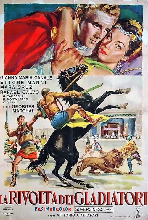 La rivolta dei gladiatori (1958) poster
