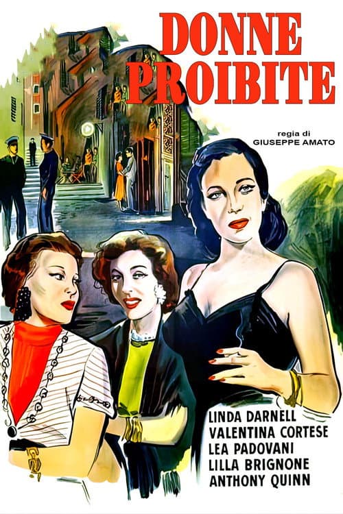 Donne proibite (1954) poster