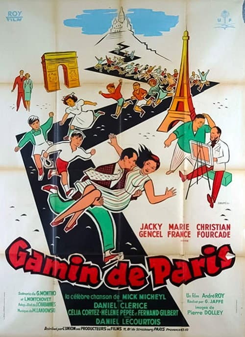 Gamin de Paris (1954) poster