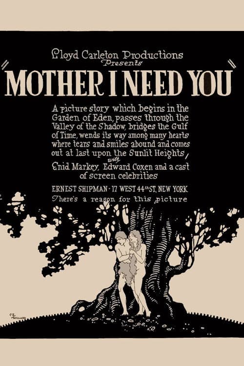 Mother, I Need You (1918) poster