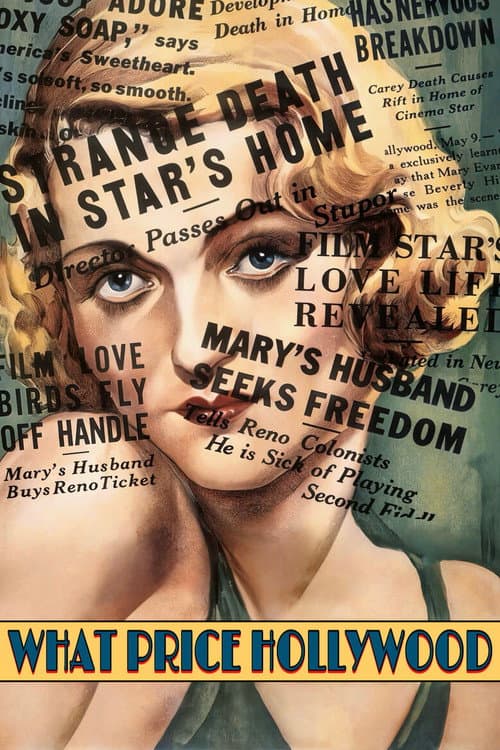 What Price Hollywood? (1932) poster