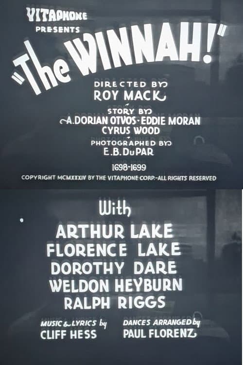 The Winnah! (1934) poster