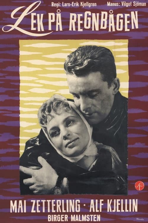 Lek på regnbågen (1958) poster