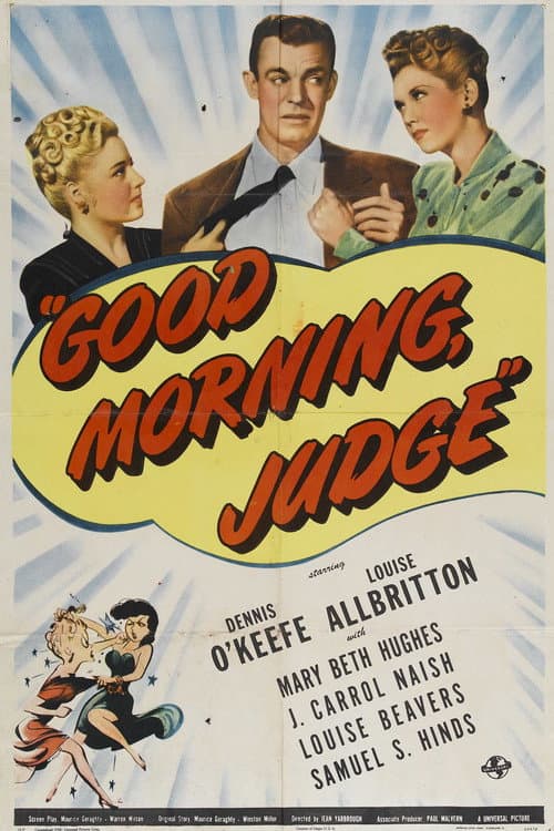 Good Morning, Judge (1943) poster