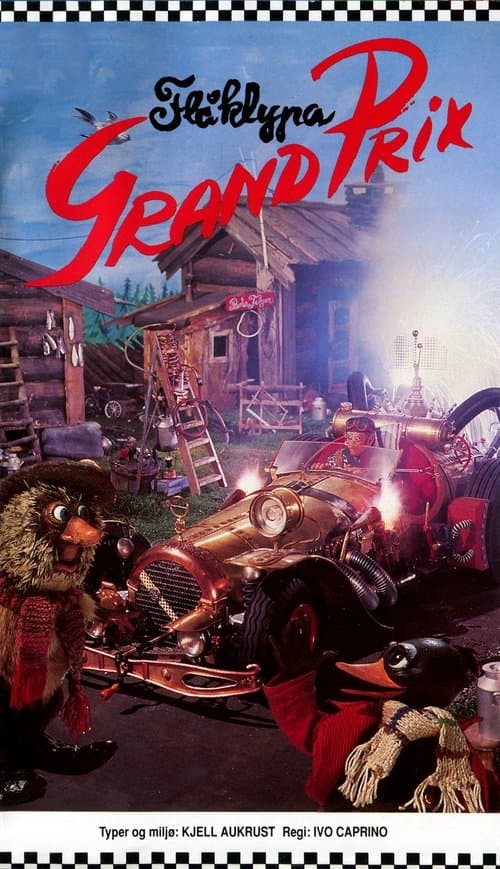 Flåklypa Grand Prix (1975) poster