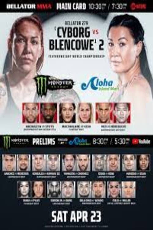 Bellator 279: Cyborg vs. Blencowe 2 (2022) poster