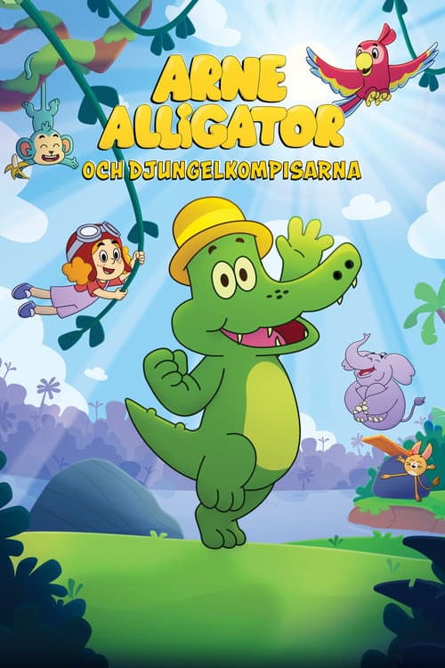Arne Alligator och djungelkompisarna (2024) poster