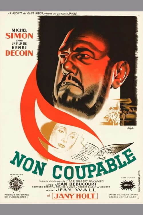 Non coupable (1947) poster