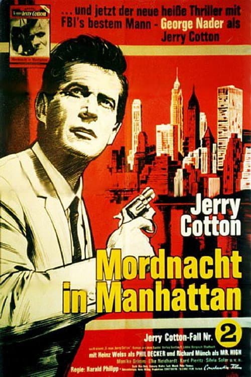 Jerry Cotton - Mordnacht in Manhattan (1965) poster