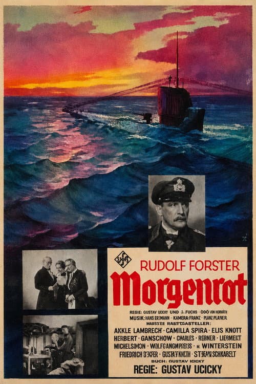 Morgenrot (1933) poster
